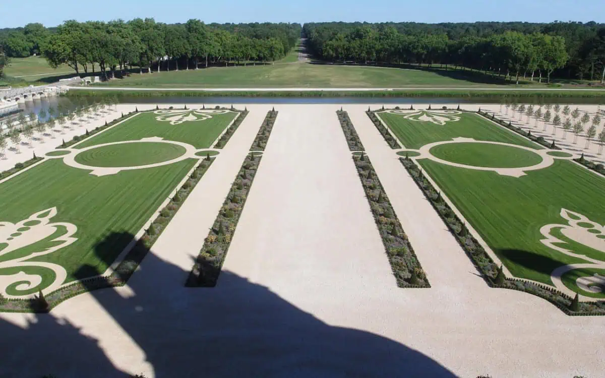 Perspective Jardin à la française